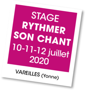 Stage Rythmer son chant - A vous de jouer