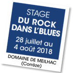 Stage Du Rock dans l'Blues - été 2018