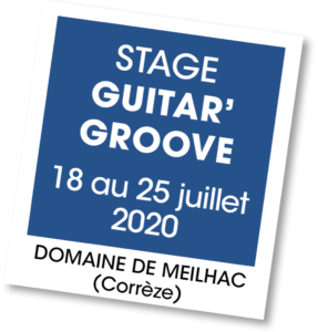 Stage Guitar'Groove - A vous de jouer
