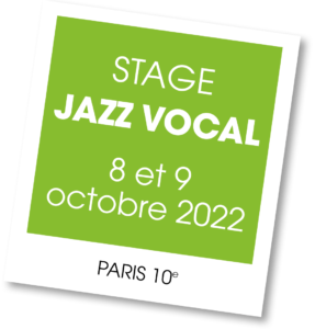 Stage Jazz Vocal, octobre 2022