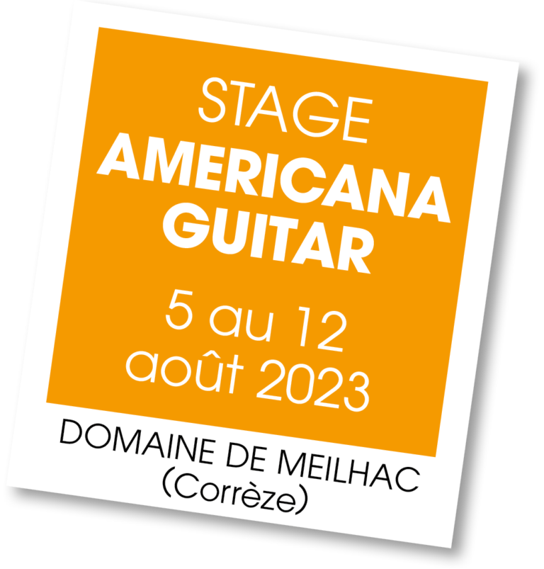 Stage Americana Guitar - août 2023