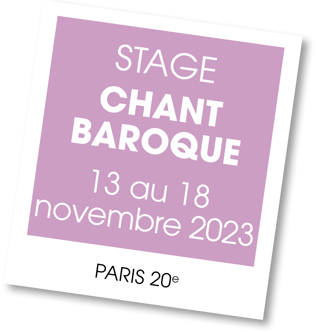 Lire la suite à propos de l’article 20231113 – Stage Chant baroque – novembre 2023