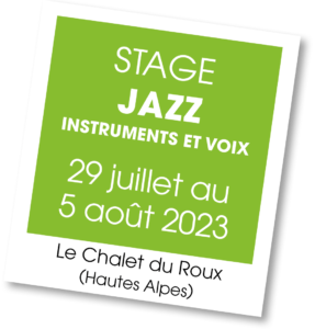 Stage de Jazz au Chalet du Roux - juillet 2023