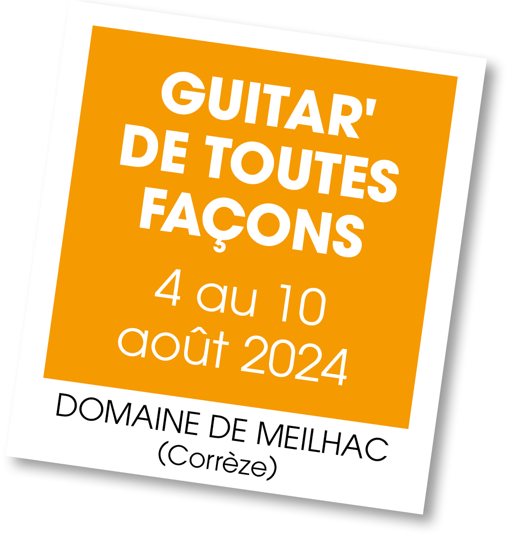 Lire la suite à propos de l’article 20240804 – Stage Guitare de toutes façons – aout 2024