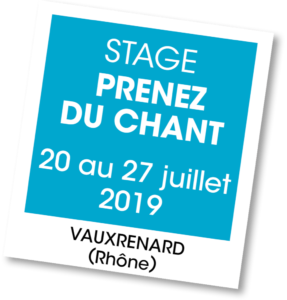 Stage Prenez du Chant - A vous de jouer
