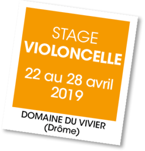 Stage de Violoncelle - A vous de jouer