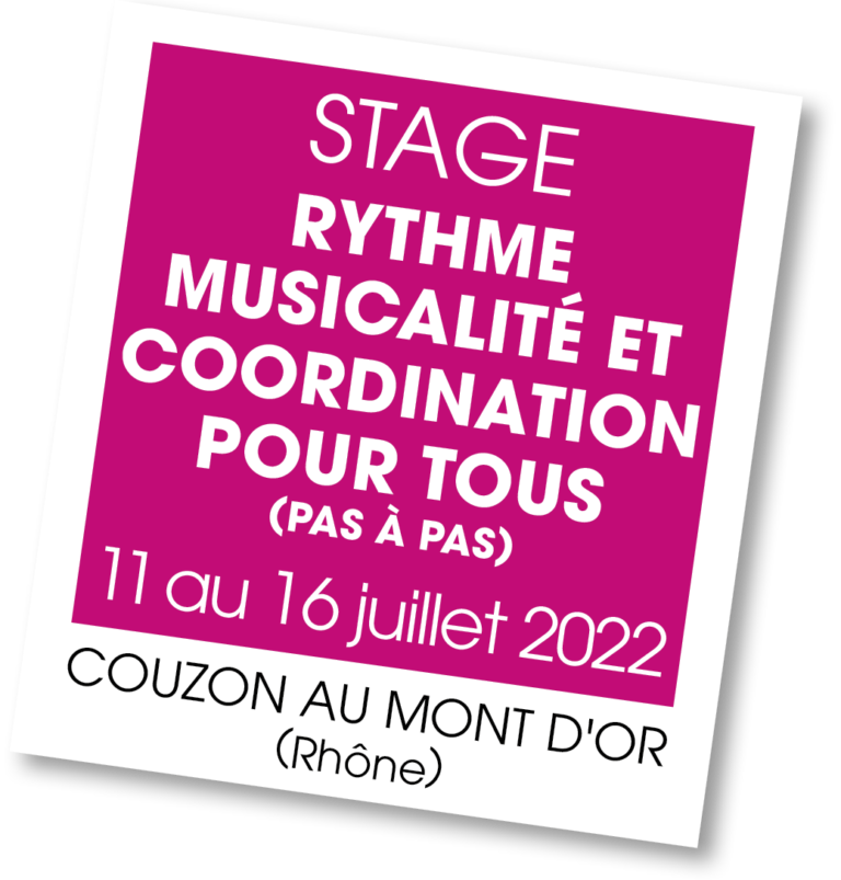Stage de Rythme et Musicalité - Pas à Pas avec Adèle Bracco - été 2022 - 11