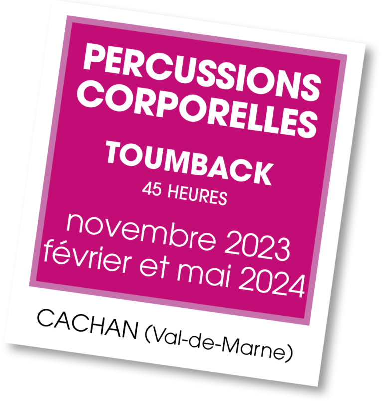 Foramtion Pratiquer la Méthode Toumback à Cachan 2023-24