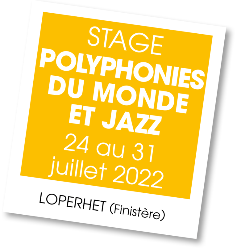 Stage de chant - Polyphonies du monde et Jazz en Bretagne - Juillet 2022 - 66