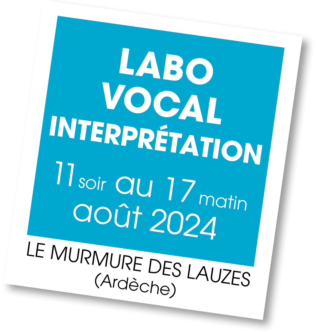 Lire la suite à propos de l’article 20240811 – Stage Labo vokal – août 2024