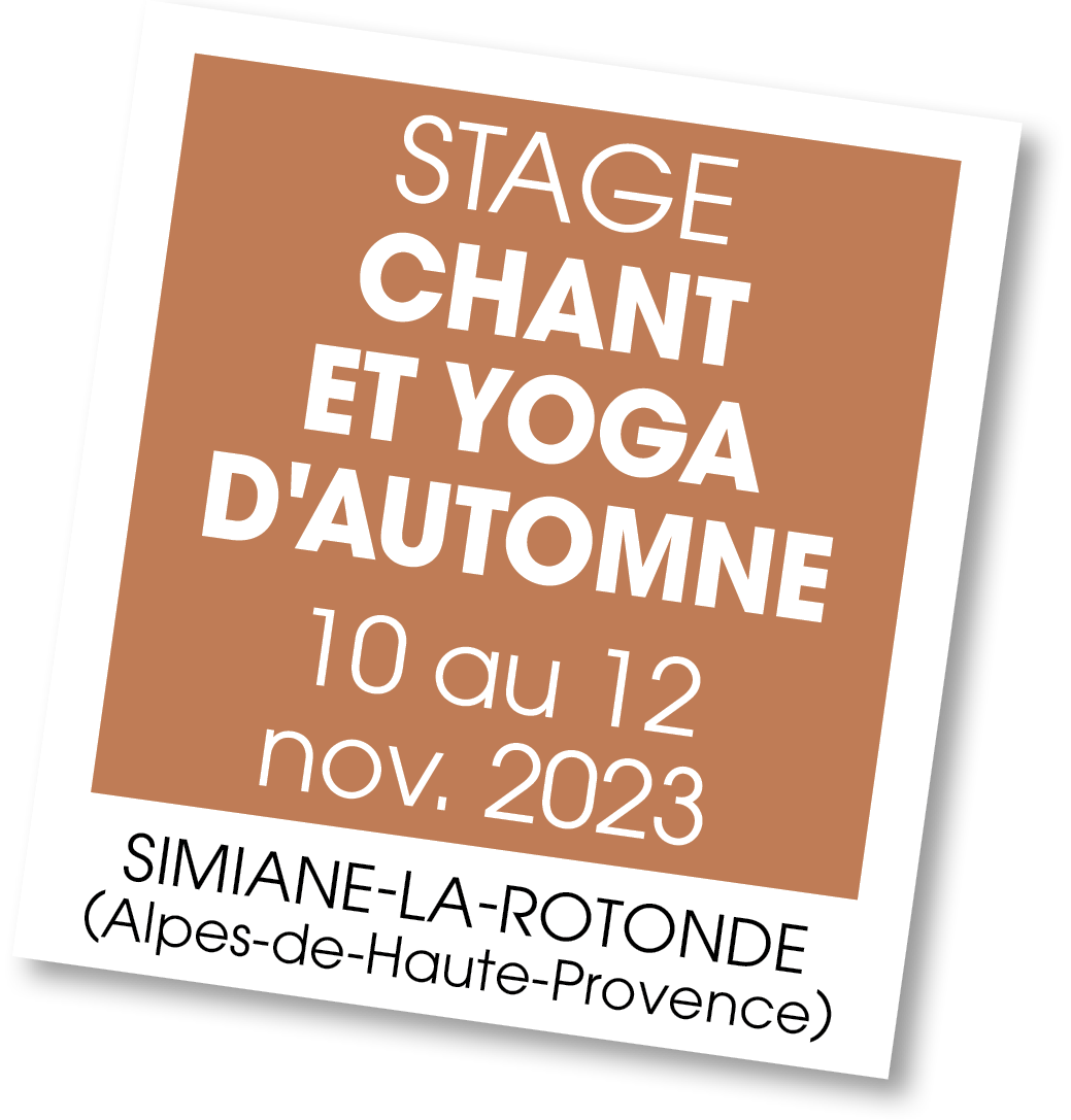 Lire la suite à propos de l’article 20231110 – Stage Chant et yoga – novembre 2023