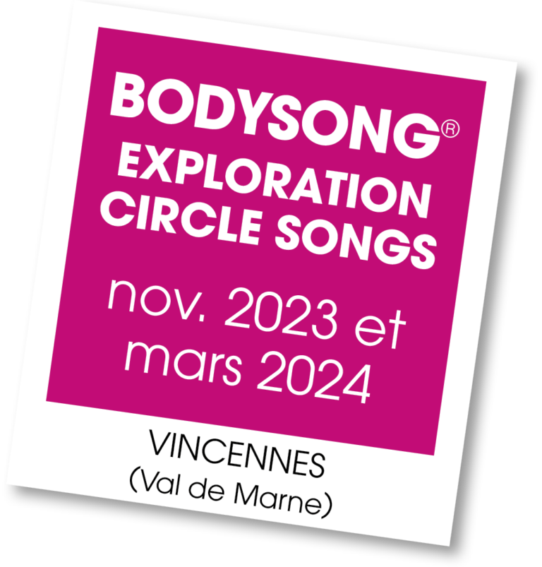 Stages de Bodysong® à Vincennes