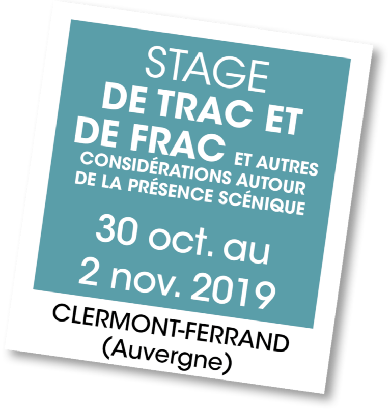 La présence scénique - A vous de jouer