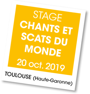 Stage chants et scats du monde - A vous de jouer