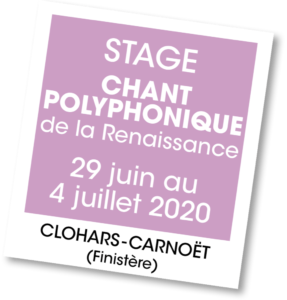 Stage de chant polyphonique de la renaissance - A vous de jouer
