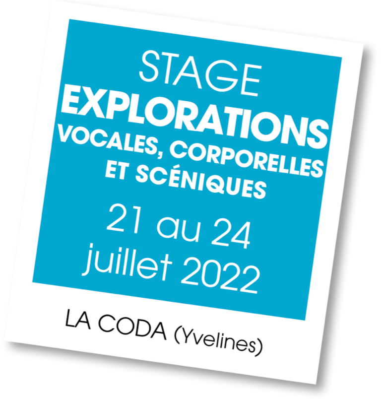 Stage de chant avec Nathalie Milon et Bénédicte Le Lay - juillet 2022