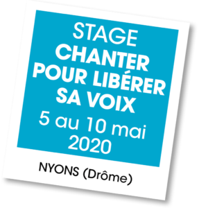 Stage chanter pour libérer sa voix - A vous de jouer