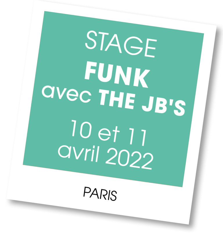Stage de funk avec les JB's - avril 2022 - 01