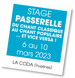 Stage Passerelle - mars 2023