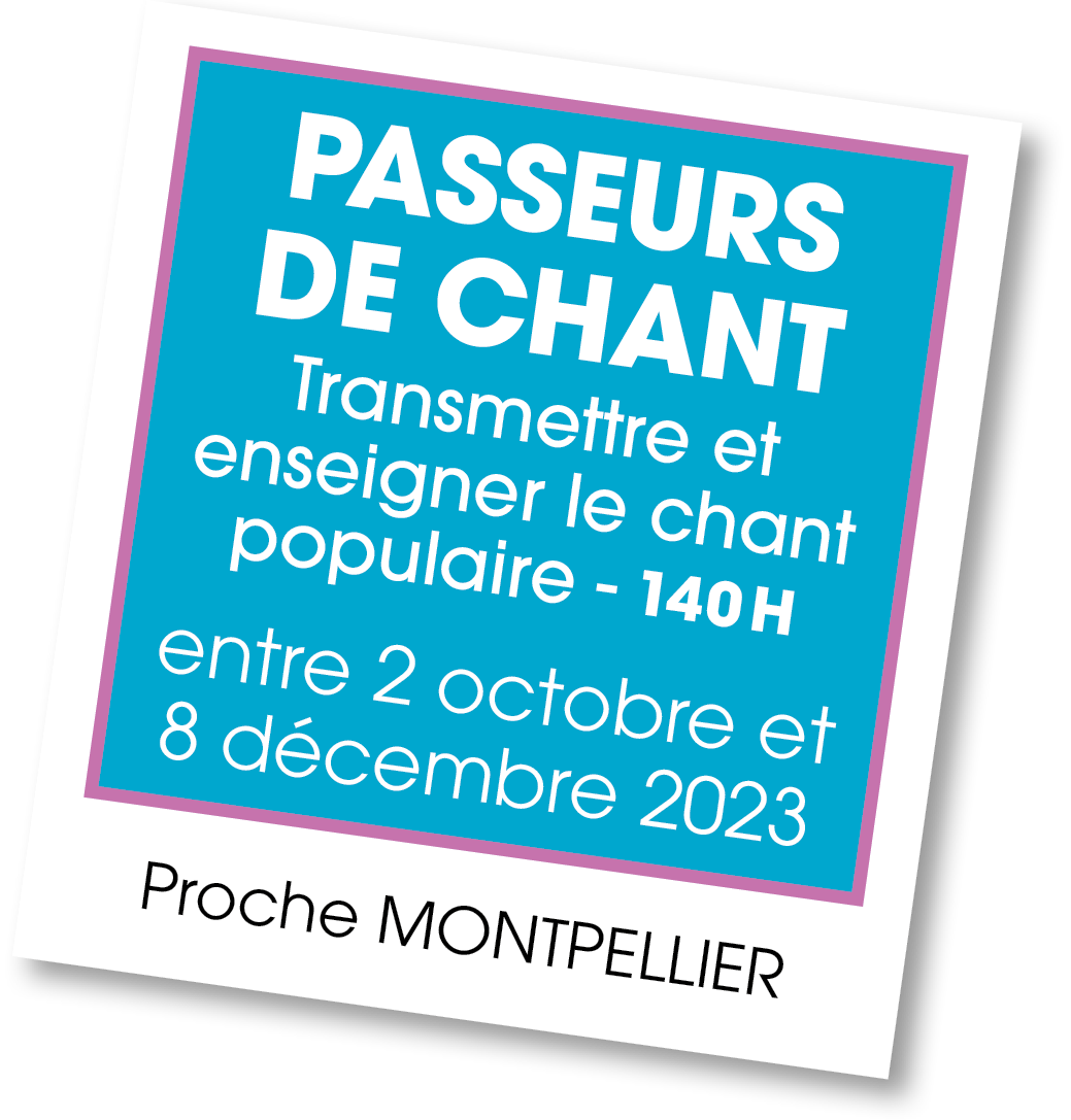 Lire la suite à propos de l’article 20231002 – Passeurs de chant – automne 2023