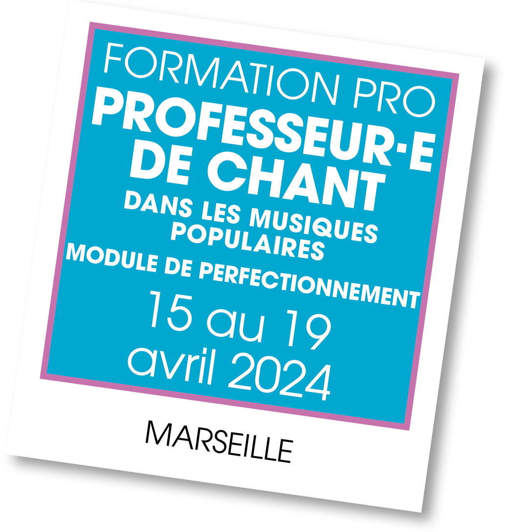 Lire la suite à propos de l’article 20240415 –  Professeur·e de chant dans les musiques populaires – avril 2024