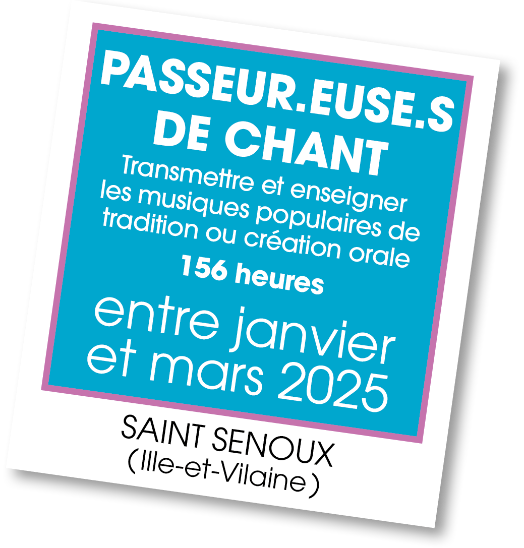 Lire la suite à propos de l’article 20250106 – Passeur·euses de chant – 156h