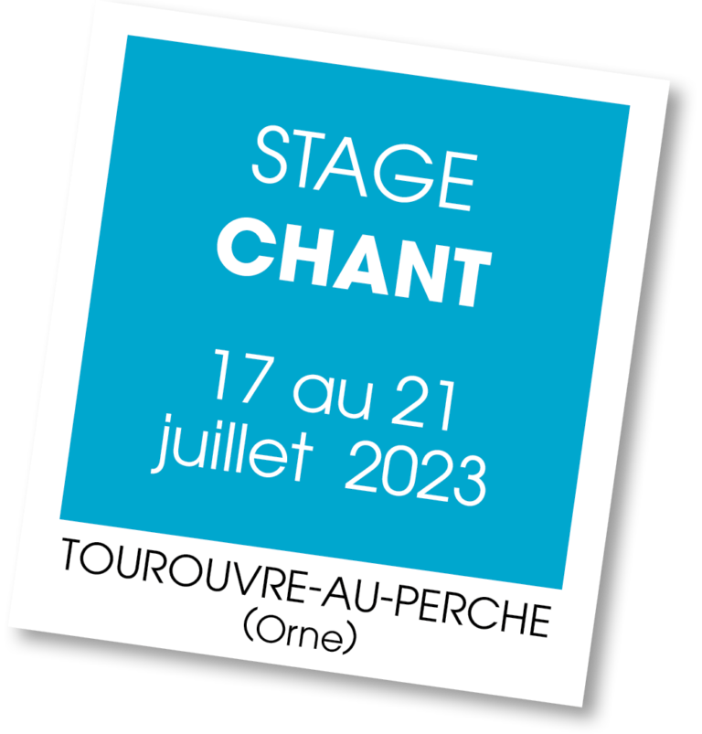 Stage de Chant à Tourouvre - juillet 2023