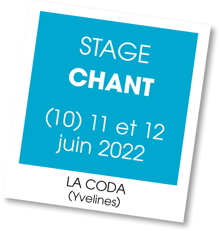 Stage de chant à La Coda - juin 2022