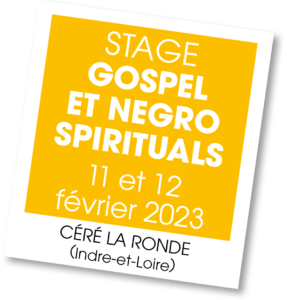 Stage de Gospel et Negro Spirituals - février 2023