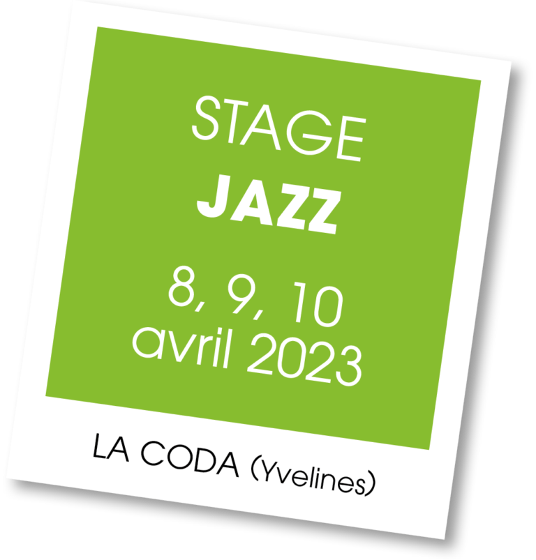 Stage de Jazz à La Coda Avril 2023