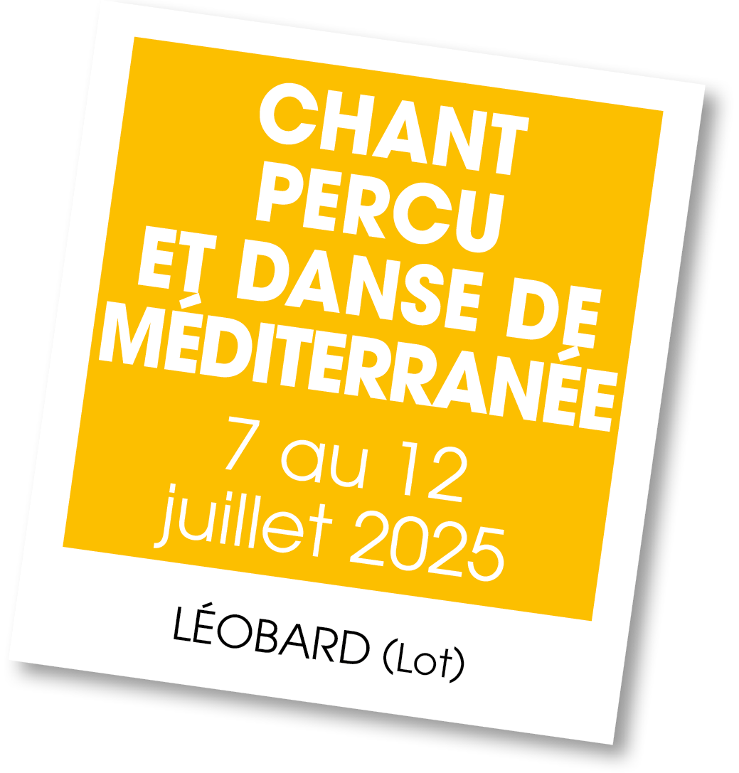 Lire la suite à propos de l’article 20250707 – Stage Chant et percussions – juillet 2025