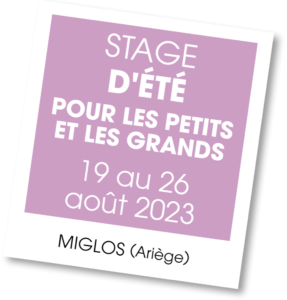 Stage d'Ete pour les Petits et Grands à Miglos - août 2023