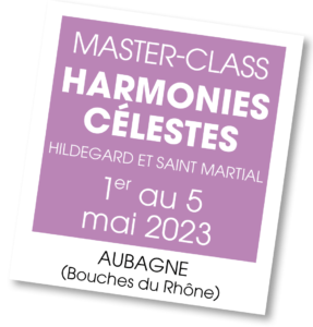Master Class Harmonie Céleste à Aubagne Mai 2023