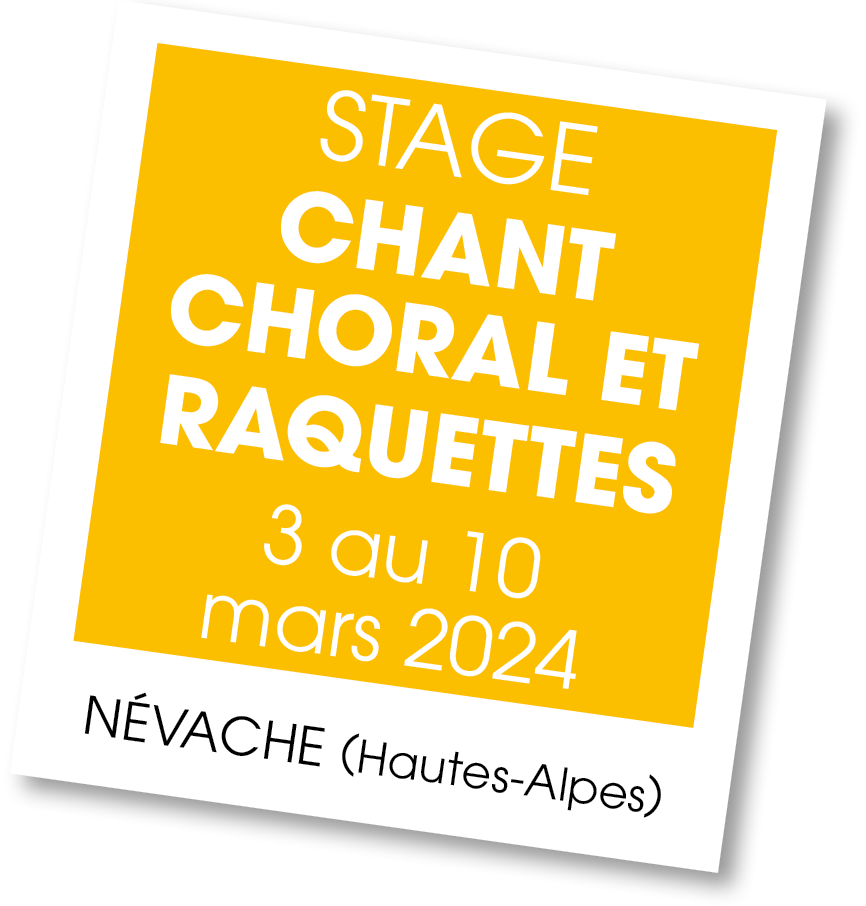 Lire la suite à propos de l’article 20240303 – Stage raquettes et chant choral – mars 2023