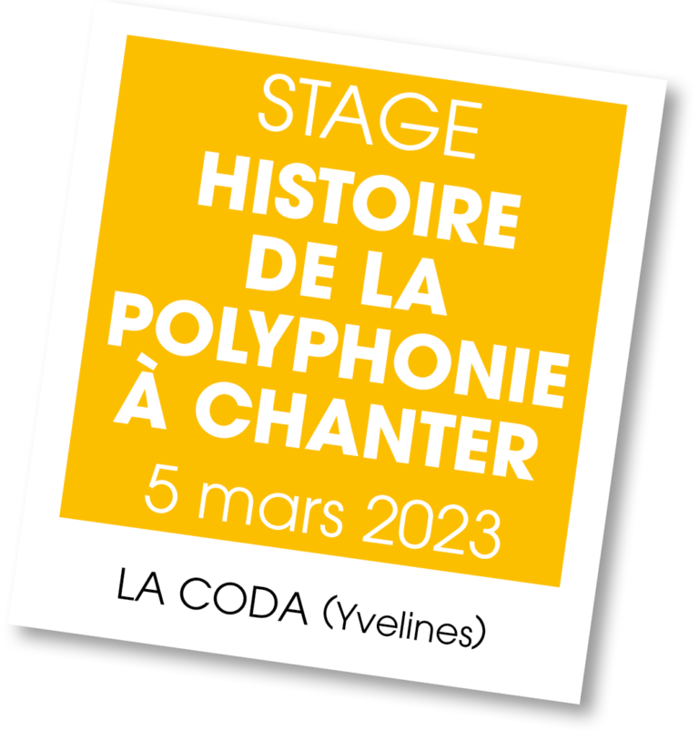 Histoire de la Polyphonie - mars 2023