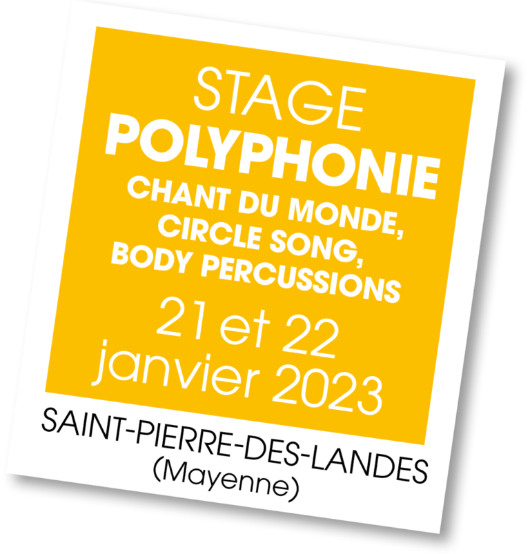 Polyphonie du monde en Mayenne - janvier 2023