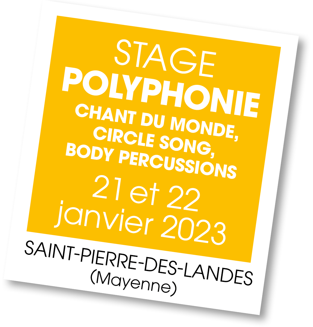 Polyphonie du monde en Mayenne - janvier 2023