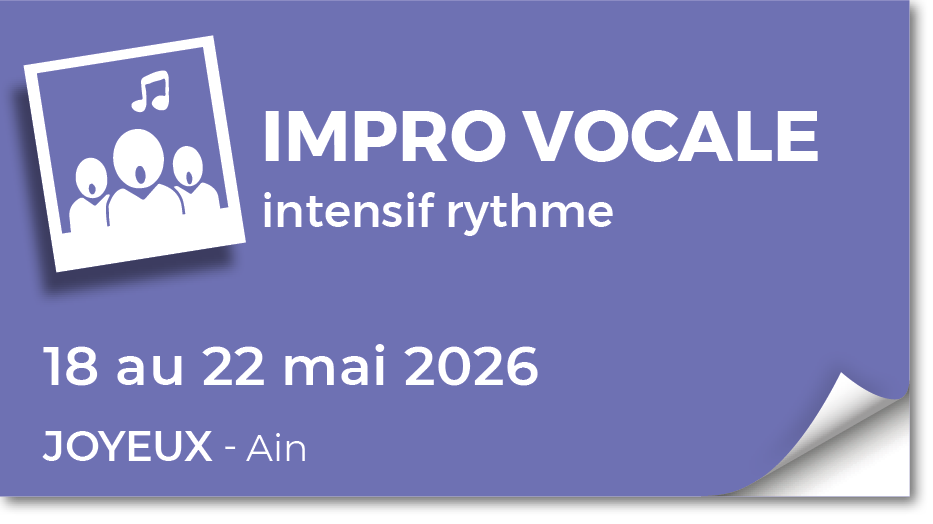Lire la suite à propos de l’article 20260518 – Stage Impro vocale – mai 2026