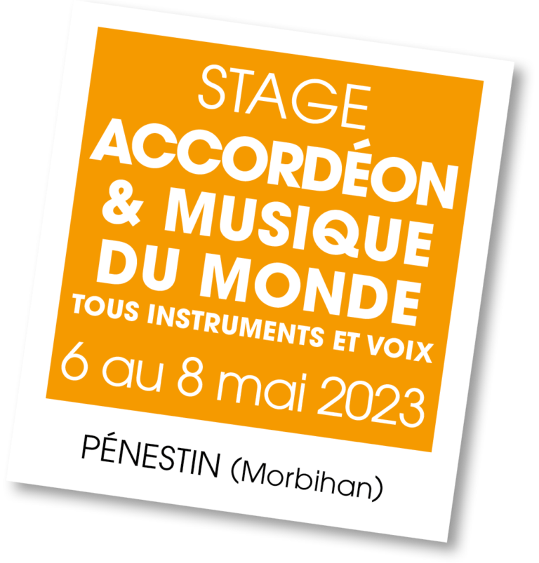 Stages Accordéon & Musique du Monde - mai 2023