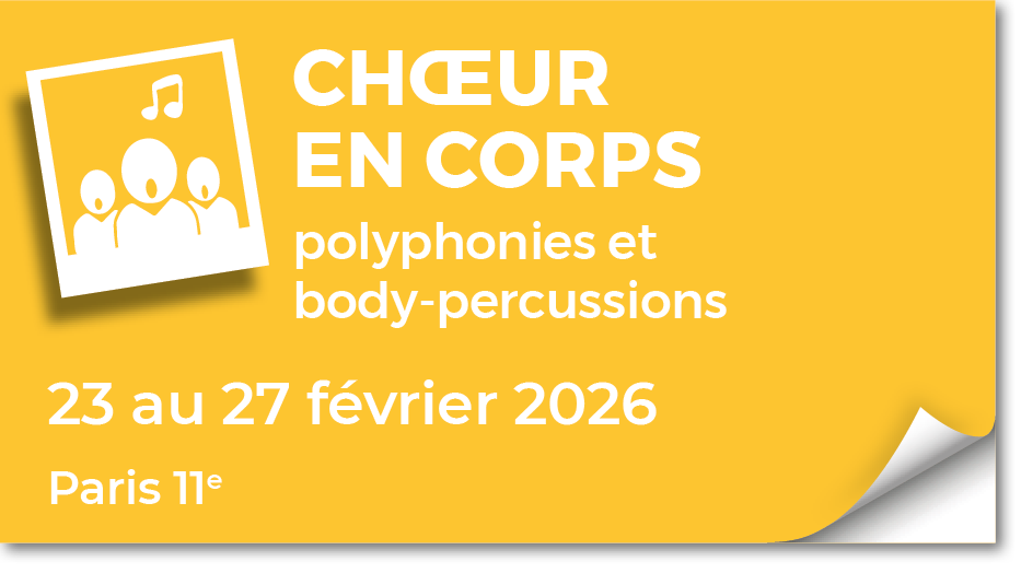 Lire la suite à propos de l’article 20260223 – Stages Stage Chœur en Corps – février 2026