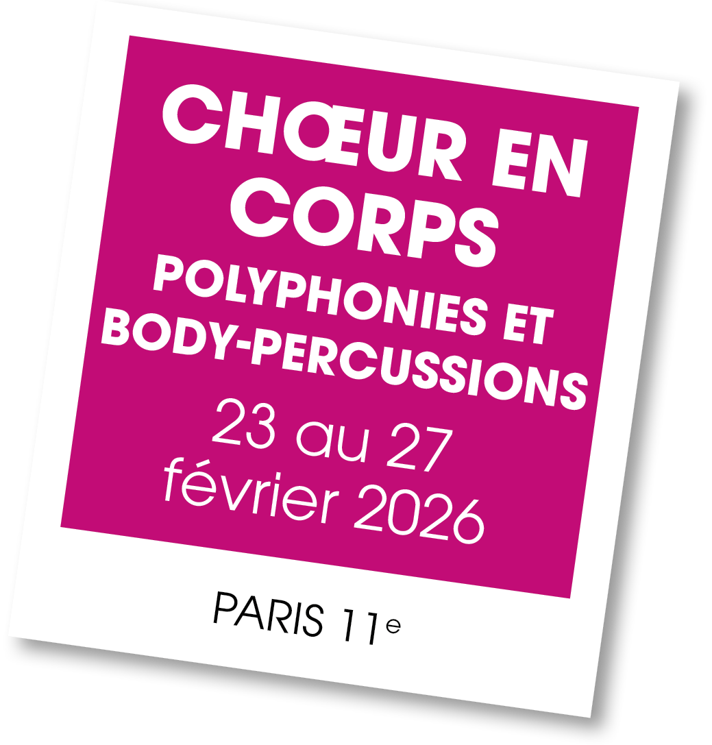 Lire la suite à propos de l’article 20260223 – Stages Stage Chœur en Corps – février 2026