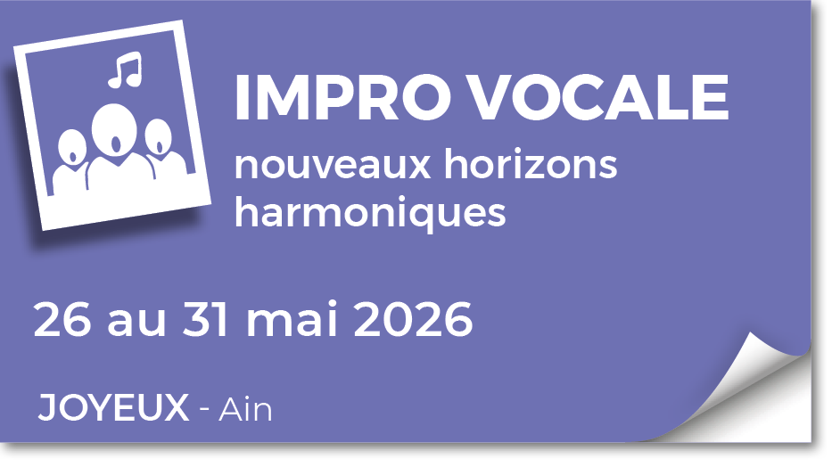 Lire la suite à propos de l’article 20260526 – Stage Impro vocale – mai 2026