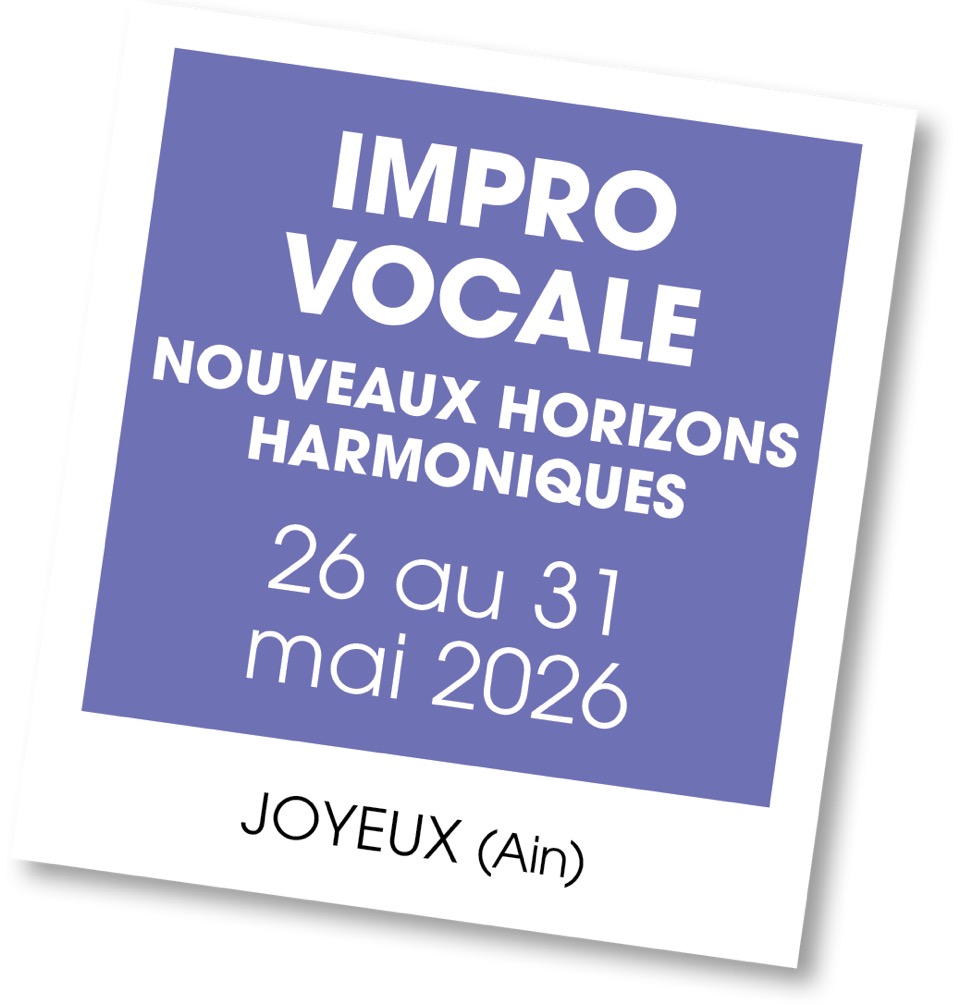 Lire la suite à propos de l’article 20260526 – Stage Impro vocale – mai 2026