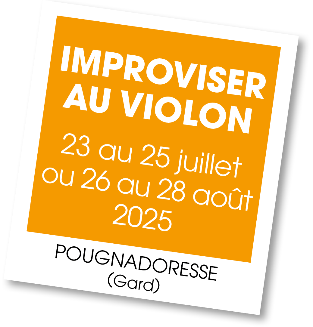 Lire la suite à propos de l’article 20250723 – Stage improviser au violon – juillet 2025