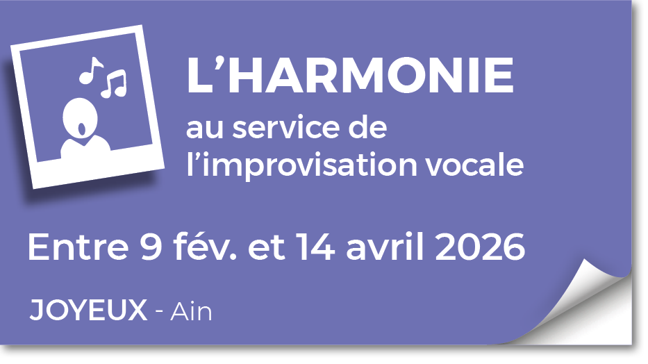 Lire la suite à propos de l’article 20260407 – Formation Harmonie au service de l&rsquo;impro vocale – février 2026