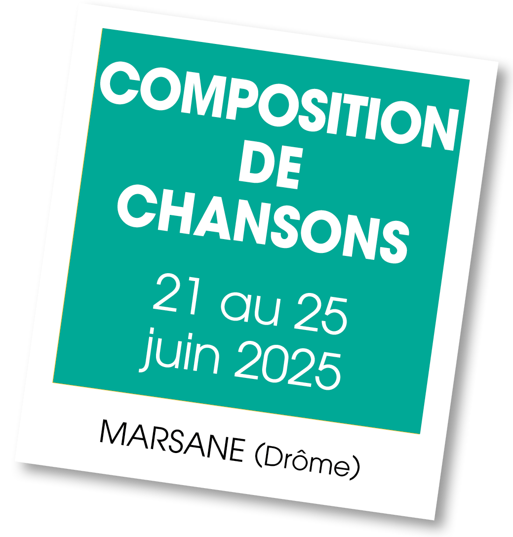 Lire la suite à propos de l’article 20250621 – Stage Composition de chansons – juin 2025