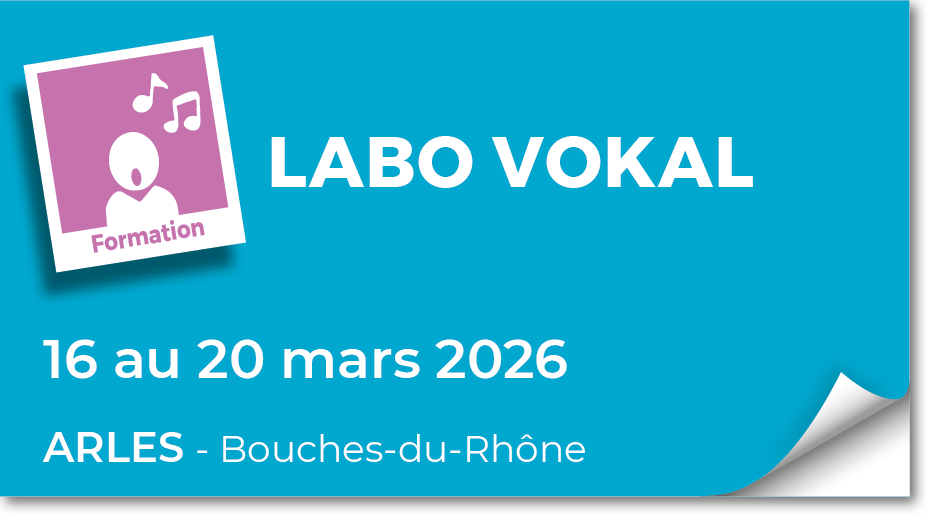 Lire la suite à propos de l’article 20260316 – Stage Labo Vokal – mars 2026