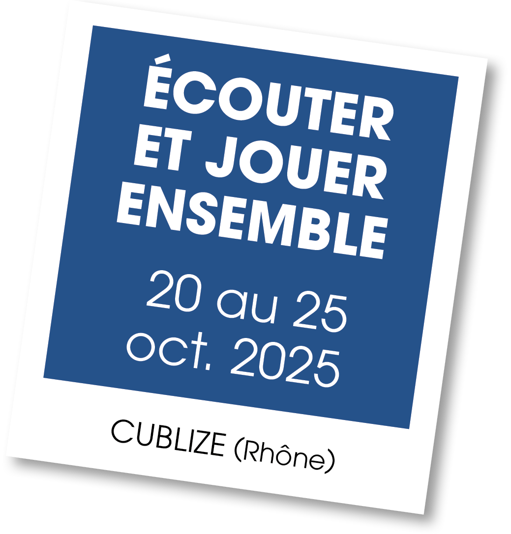 Lire la suite à propos de l’article 20251020 – Ecouter et Jouer ensemble – octobre 2025