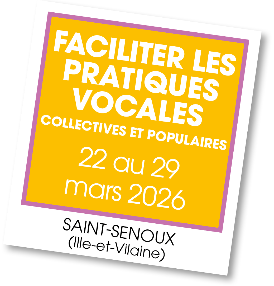Lire la suite à propos de l’article 20260322 – Faciliter les pratiques vocales collectives – mars 2026