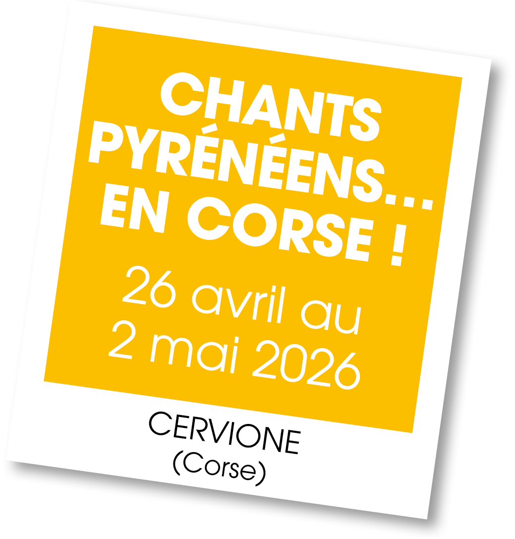 Lire la suite à propos de l’article 20260426 – Chants des Pyrénées, en corse – avril 2026